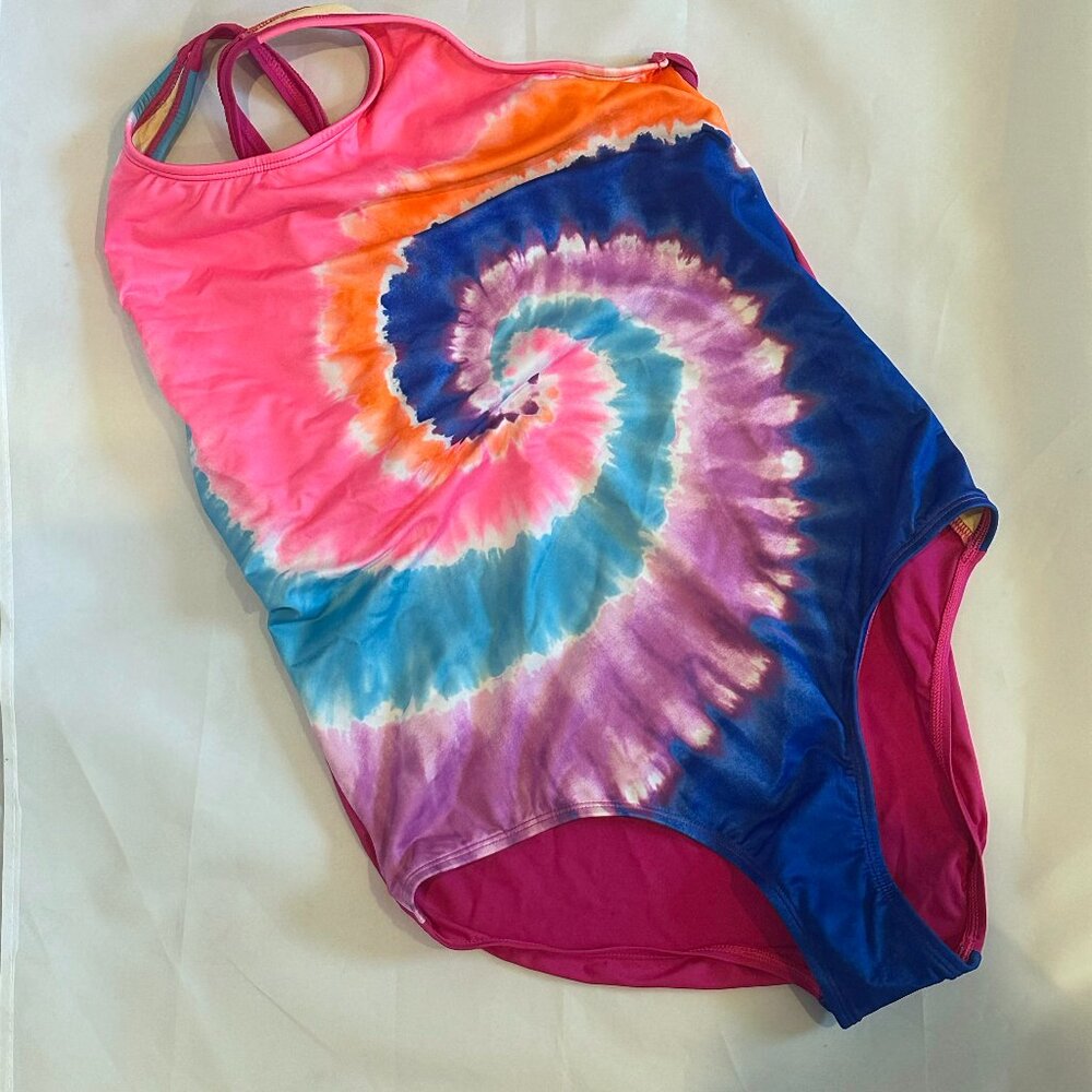 Lands End Girls One Piece Swim Suite - new in bag - size 14